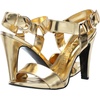 image:imageKARL LAGERFELD Womens Cieone Ankle Strap HeelGold