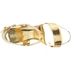 image:imageKARL LAGERFELD Womens Cieone Ankle Strap HeelGold