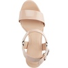 image:imageKARL LAGERFELD Womens Cieone Ankle Strap HeelNude
