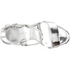image:imageKARL LAGERFELD Womens Cieone Ankle Strap HeelSilver