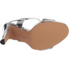 image:imageKARL LAGERFELD Womens Cieone Ankle Strap HeelSilver