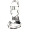 image:imageKARL LAGERFELD Womens Cieone Ankle Strap HeelSilver
