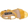 image:imageKARL LAGERFELD Womens Cieone Ankle Strap HeelYellow
