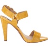 image:imageKARL LAGERFELD Womens Cieone Ankle Strap HeelYellow