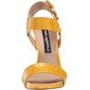 image:imageKARL LAGERFELD Womens Cieone Ankle Strap HeelYellow