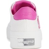 image:imageKARL LAGERFELD Womens Gida Lace Up Studded SneakersWhiteFuschia