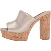 image:imageKARL LAGERFELD Womens Hensley Plaform SandalChampagne