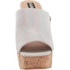 image:imageKARL LAGERFELD Womens Hensley Plaform SandalIridescent