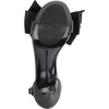 image:imageKARL LAGERFELD Womens Kenz Bow Evening Ankle Strap Heeled SandalsBlack Sparkle