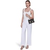 image:imageKARL LAGERFELD Womens Lourdes Crossbody Bag with Pearl EmbellishmentsBlackGold