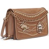 image:imageKARL LAGERFELD Womens Lourdes Crossbody Bag with Pearl EmbellishmentsVicuna
