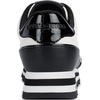 image:imageKARL LAGERFELD Womens Maico Sporty SneakersBlackBright White