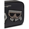 image:imageKARL LAGERFELD Womens Maybelle Choupette CrossbodyBlackStone