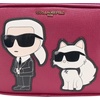 image:imageKARL LAGERFELD Womens Maybelle Choupette CrossbodyWine
