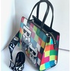 image:imageKARL LAGERFELD Womens Maybelle Choupette SatchelCrimson