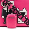 image:imageKARL LAGERFELD Womens Maybelle Choupette SatchelFuchsia