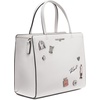 image:imageKARL LAGERFELD Womens Maybelle Choupette SatchelWinter White