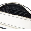 image:imageKARL LAGERFELD Womens Maybelle Logo CrossbodyWhiteBlack