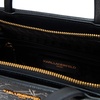 image:imageKARL LAGERFELD Womens Maybelle Love from Paris SatchelBlackMulti Black Legacy