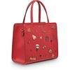 image:imageKARL LAGERFELD Womens Maybelle Pins SatchelAdmiral Red