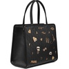 image:imageKARL LAGERFELD Womens Maybelle Pins SatchelBlackGold