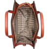 image:imageKARL LAGERFELD Womens Maybelle Pins SatchelBurnt Orange