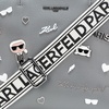 image:imageKARL LAGERFELD Womens Maybelle Pins SatchelDark Slate