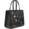 image:imageKARL LAGERFELD Womens Maybelle Pins SatchelGoldBlack