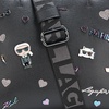 image:imageKARL LAGERFELD Womens Maybelle Pins SatchelOil Slick