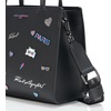 image:imageKARL LAGERFELD Womens Maybelle Pins SatchelOil Slick