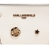image:imageKARL LAGERFELD Womens Maybelle Pins SatchelSnow White Multi