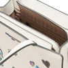 image:imageKARL LAGERFELD Womens Maybelle Pins SatchelWhiteSparkle