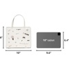 image:imageKARL LAGERFELD Womens Maybelle Pins SatchelWinter White Multi