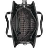 image:imageKARL LAGERFELD Womens Maybelle Satchel With LogoBlack Metallic