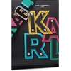 image:imageKARL LAGERFELD Womens Maybelle Satchel With LogoBlackFire Multi