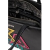 image:imageKARL LAGERFELD Womens Maybelle Satchel With LogoBlackFire Multi