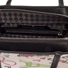 image:imageKARL LAGERFELD Womens Maybelle SatchelBlanc Multi Legacy