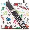 image:imageKARL LAGERFELD Womens Maybelle SatchelBlanc Multi Legacy