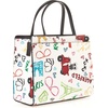 image:imageKARL LAGERFELD Womens Maybelle SatchelBlanc Multi Legacy