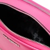 image:imageKARL LAGERFELD Womens Maybelle Solid Crossbody With Small PouchFuchsia