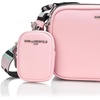 image:imageKARL LAGERFELD Womens Maybelle Solid Crossbody With Small PouchPoweder Blush