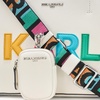 image:imageKARL LAGERFELD Womens Maybelle Tote Bag With LogoWinter WhiteMulti Legacy