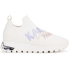 image:imageKARL LAGERFELD Womens Mirren Slip on Embroidered SneakerBright White