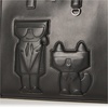 image:imageKARL LAGERFELD Womens Nouveau Printed Tote BagBlack