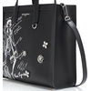 image:imageKARL LAGERFELD Womens Nouveau Printed Tote BagDark Black White