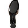 image:imageKARL LAGERFELD Womens Sandreea Block Heeled Sandal With Flower EmbellishmentsTan