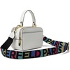 image:imageKARL LAGERFELD Womens Simone Camera Crossbody With LogoWhiteStone