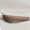 image:imageKARL LAGERFELD Womens Simone Satchel Crossbody With CharmsWhiteMulti