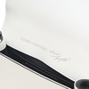 image:imageKARL LAGERFELD Womens Simone Solid Satchel CrossbodyWhiteBlack
