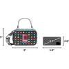image:imageKARL LAGERFELD Womens Simone Studded Camera CrossbodyBlack Multi